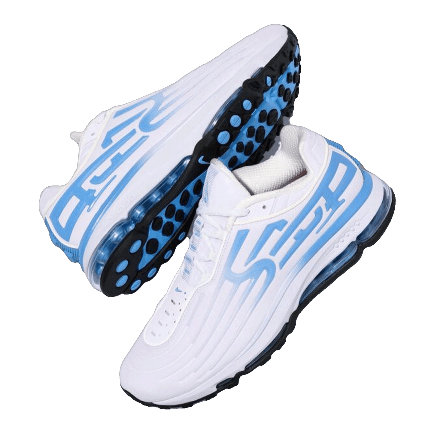 Nike Air Max 2001 Air Ecstasy Supreme White University Blue Side IM7412-100