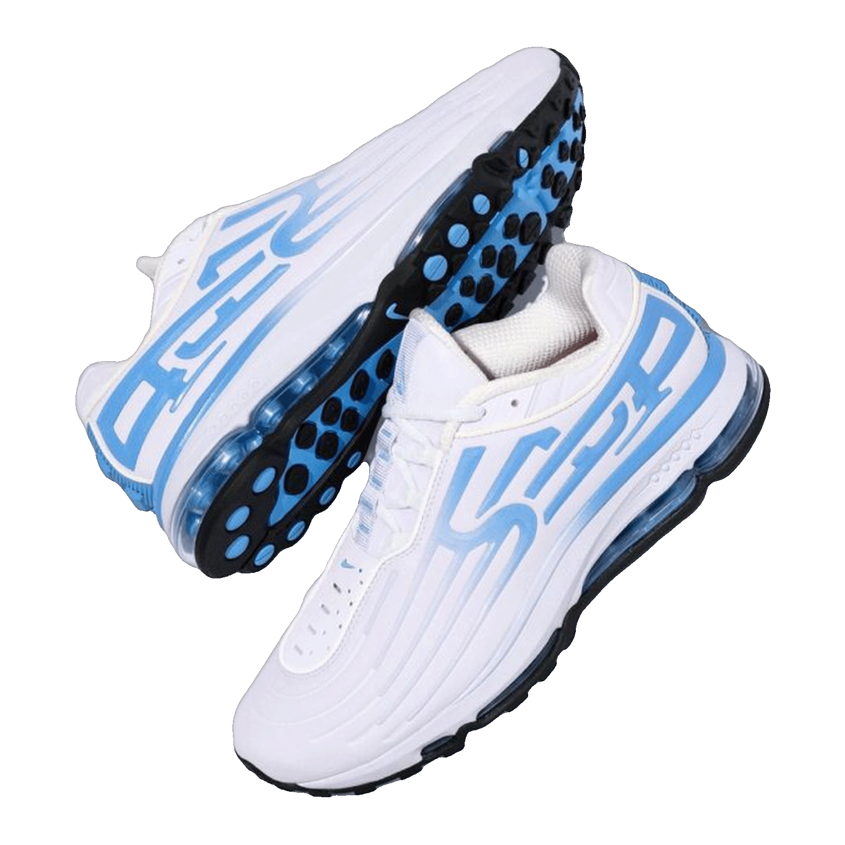 Nike Air Max 2001 Air Ecstasy Supreme White University Blue Side IM7412-100
