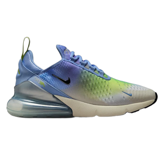 Nike Air Max 270 Aluminum Hydrangeas Light Lemon Twist Metallic Silver (W) IB7937-468