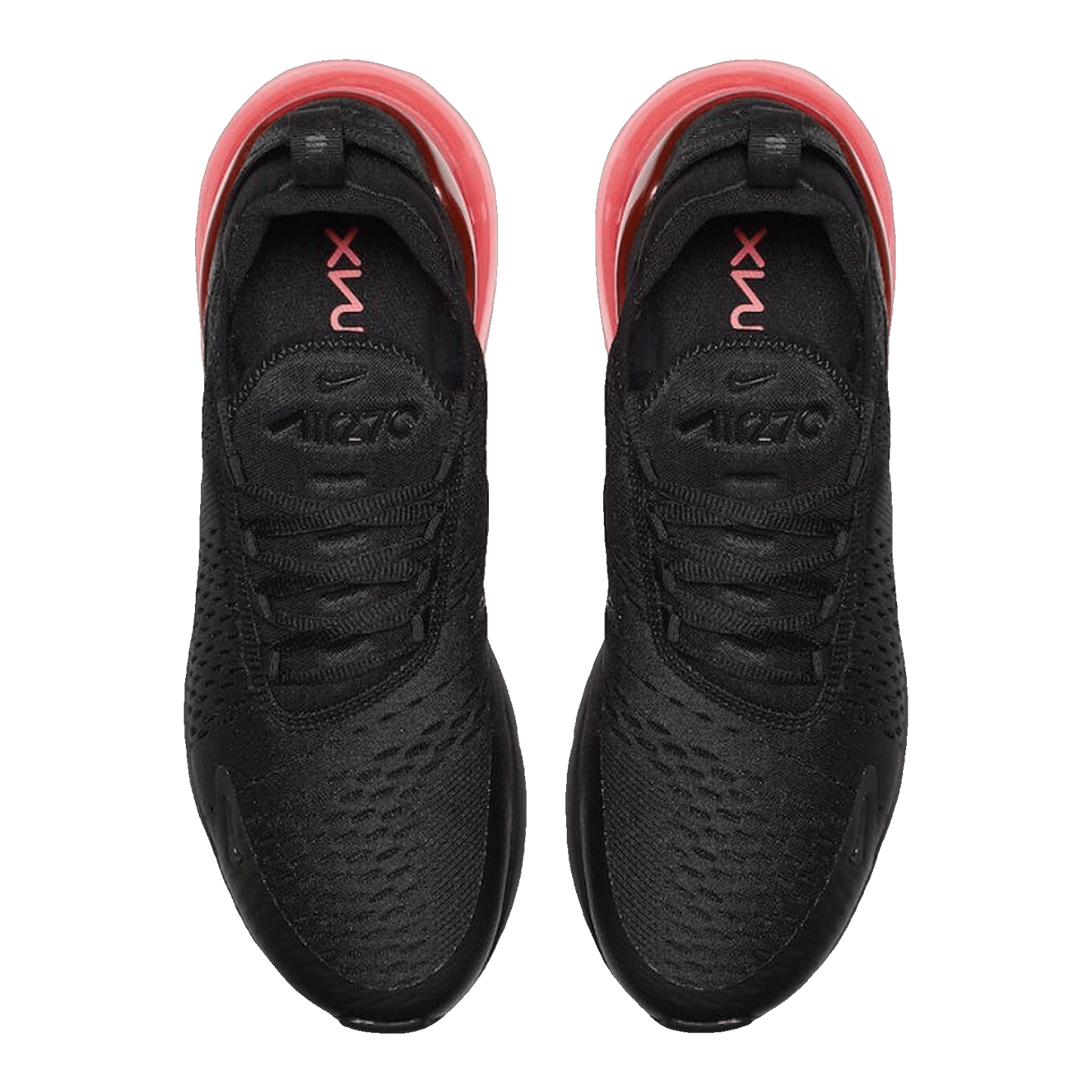 Nike Air Max 270 Black Hot Punch Oben AH8050-010