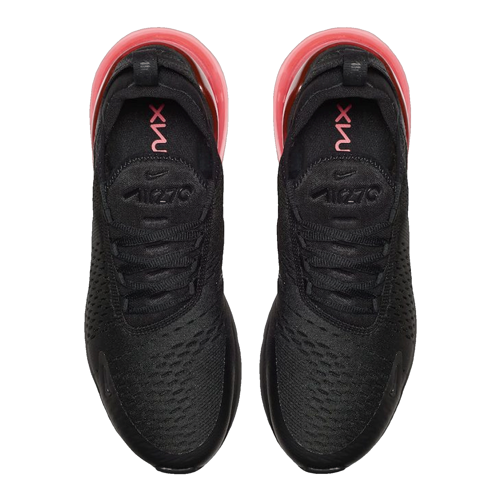 Nike Air Max 270 Black Hot Punch Oben AH8050-010