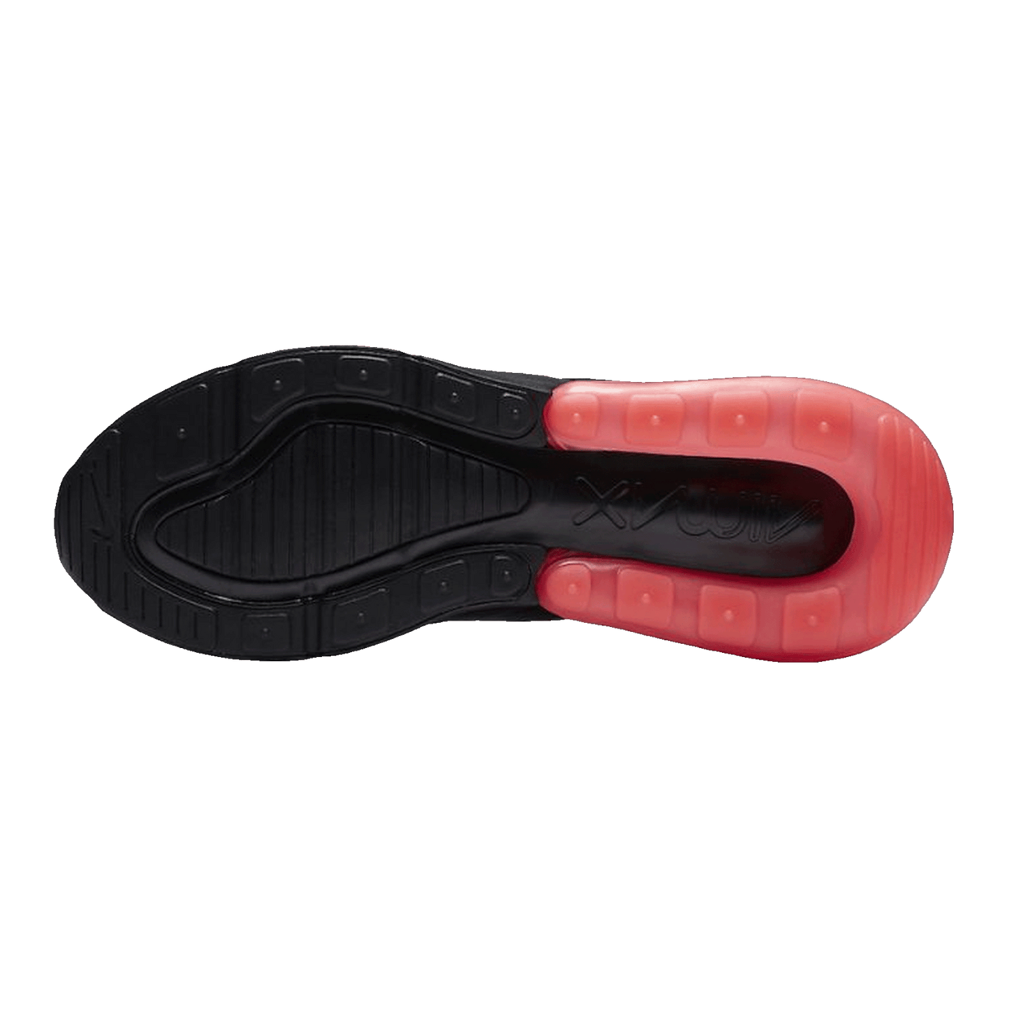 Nike Air Max 270 Black Hot Punch Sohle AH8050-010