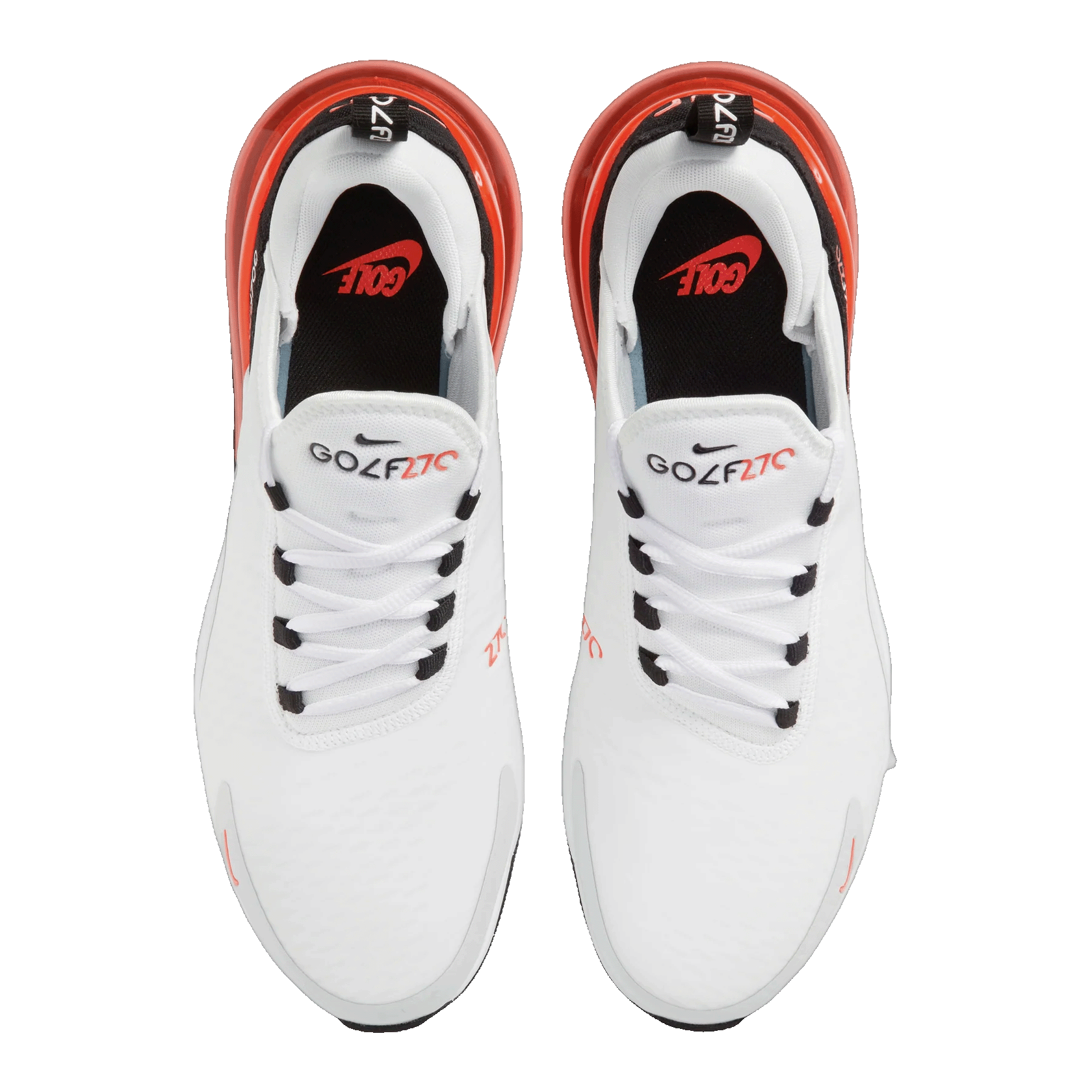 Nike Air Max 270 Golf White Red Oben CK6483-103