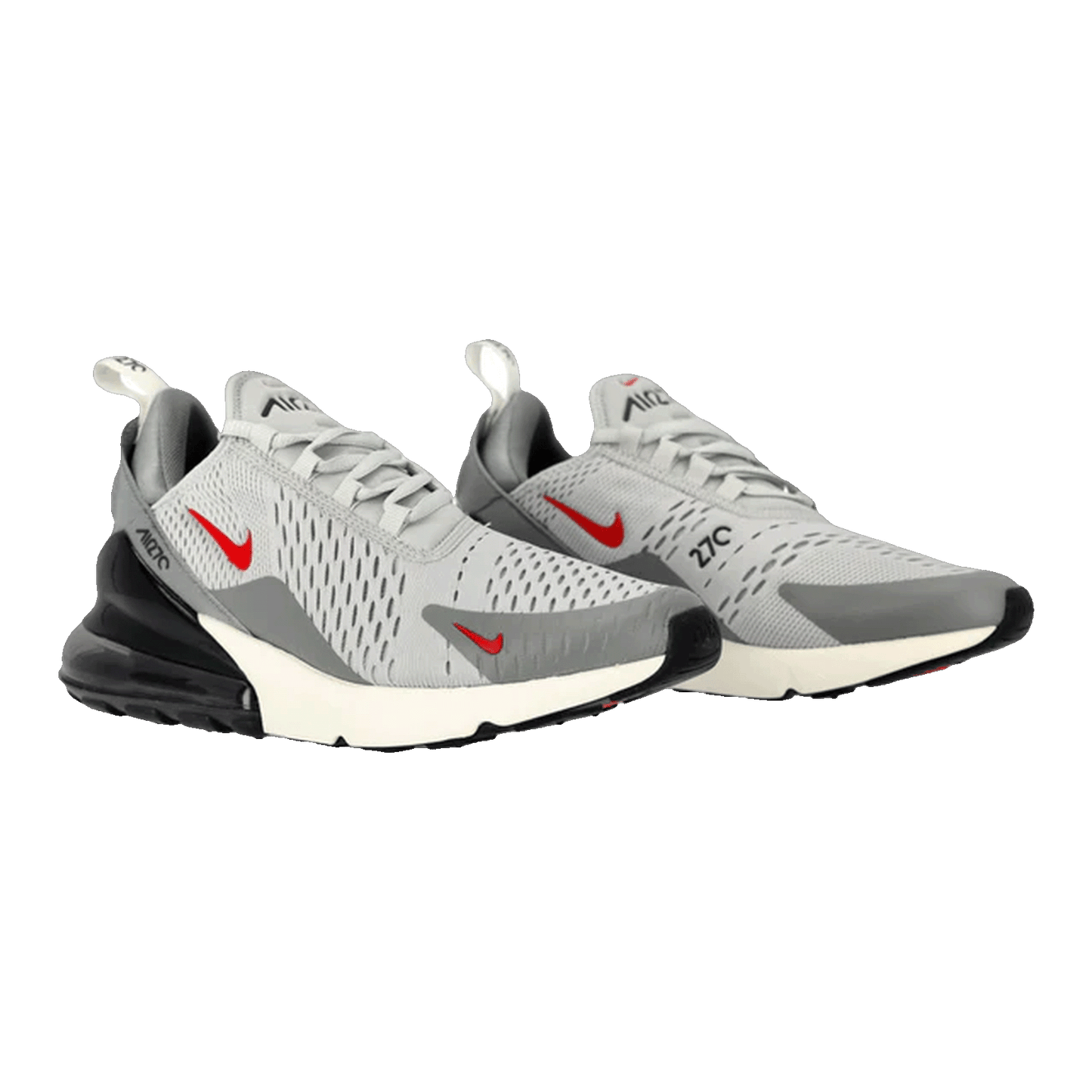 Nike Air Max 270 Grey Fog Team Orange Sail Side DR8616-001