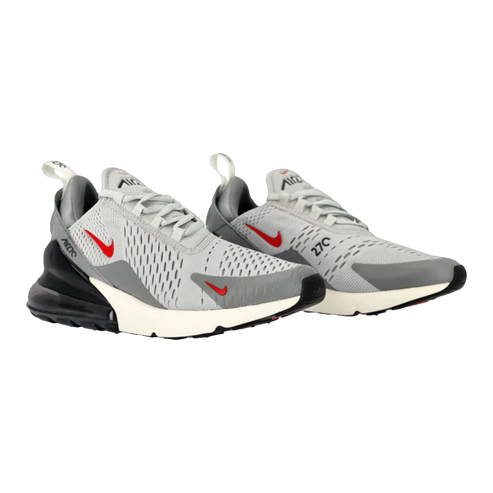 Nike Air Max 270 Grey Fog Team Orange Sail Side DR8616-001