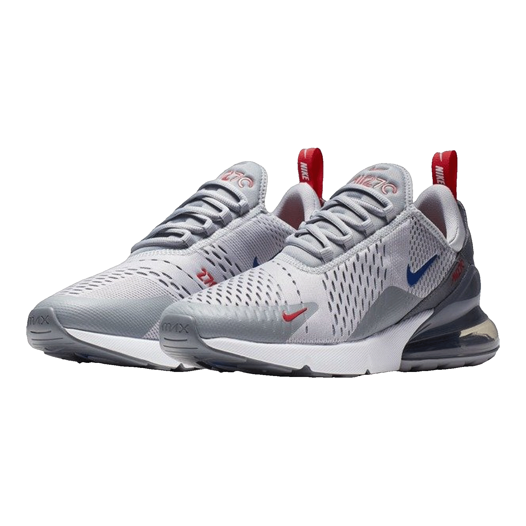 Nike Air Max 270 Grey Royal Red Side CD7338-001
