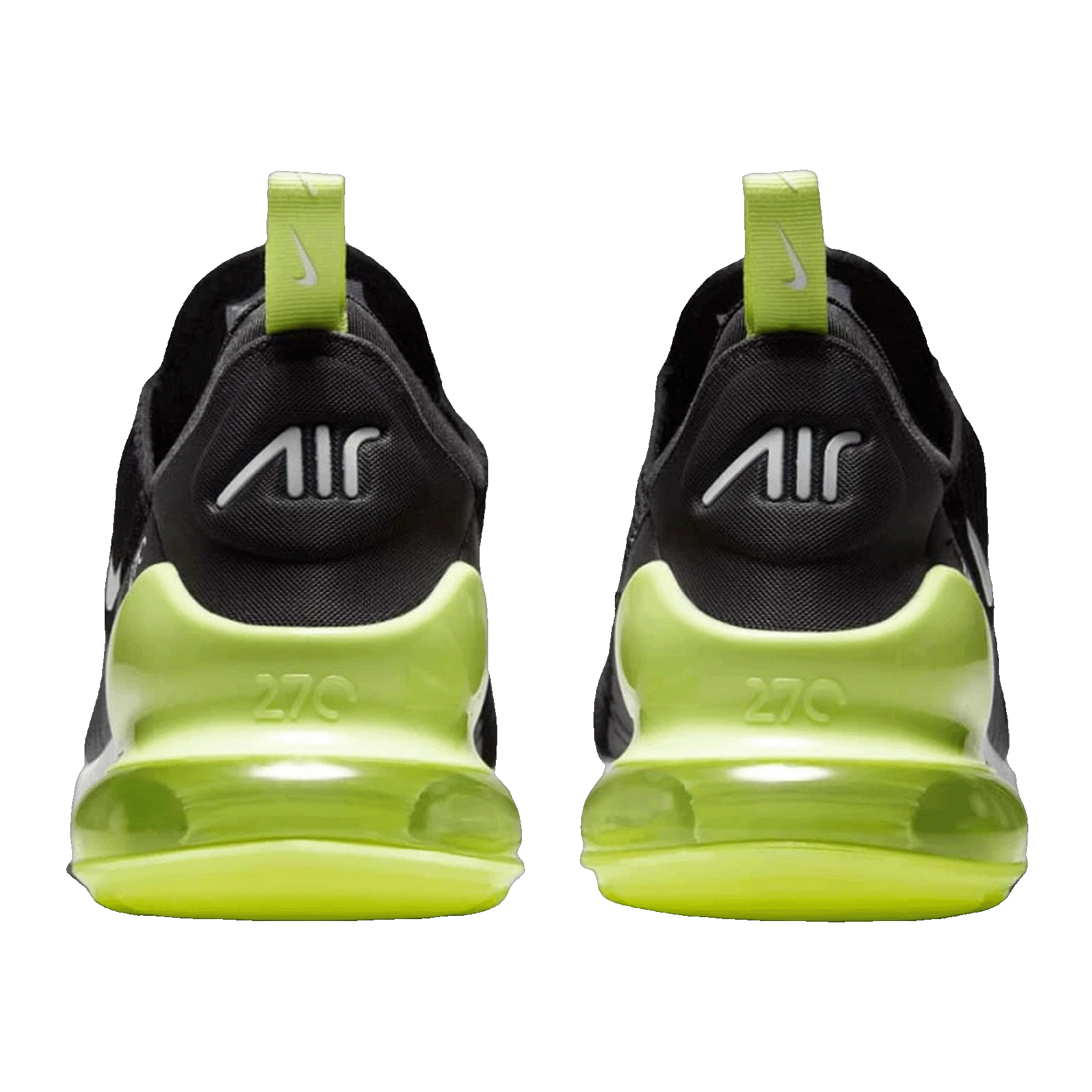 Nike Air Max 270 Light Lemon Twist Black Back AH8050-703