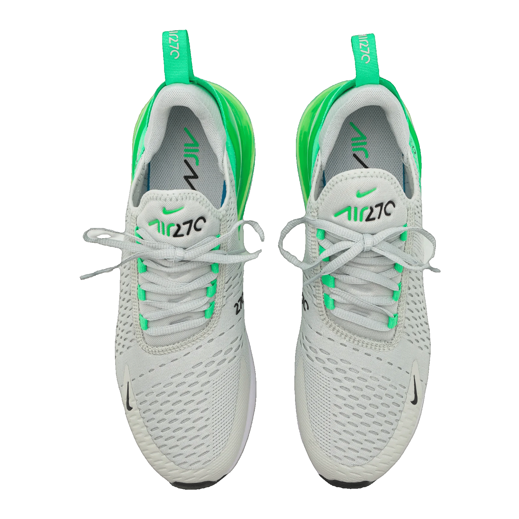 Nike Air Max 270 Light Silver Green Shock Oben AH8050-027
