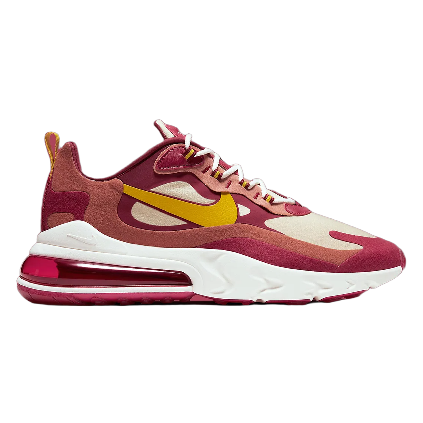 Nike Air Max 270 React Noble Red Team Gold AO4971-601