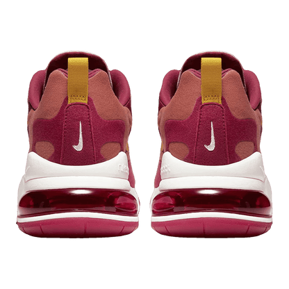 Nike Air Max 270 React Noble Red Team Gold Back AO4971-601