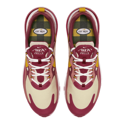 Nike Air Max 270 React Noble Red Team Gold Oben AO4971-601