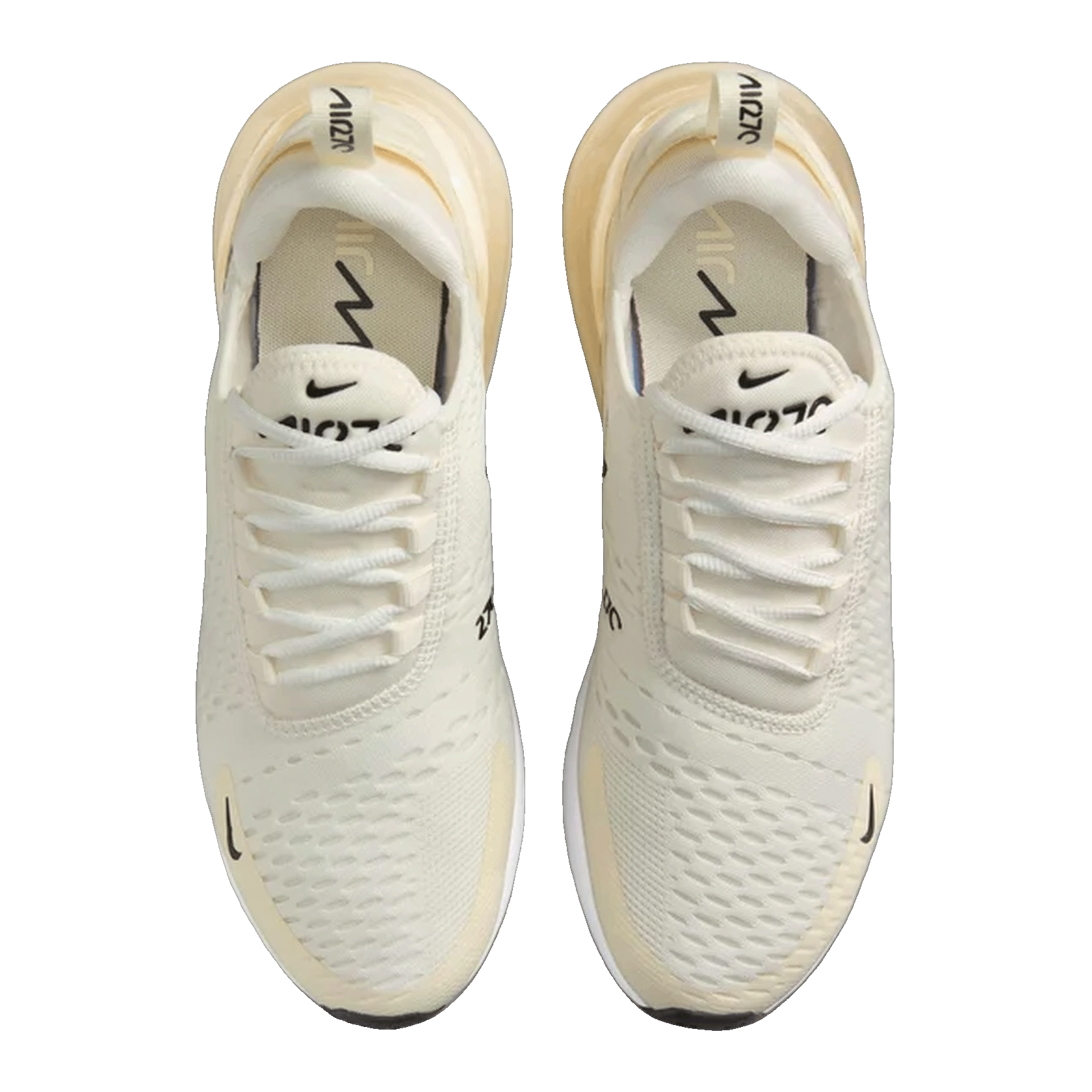 Nike Air Max 270 Sail Coconut Milk Pale Ivory (W) Oben AH6789-124