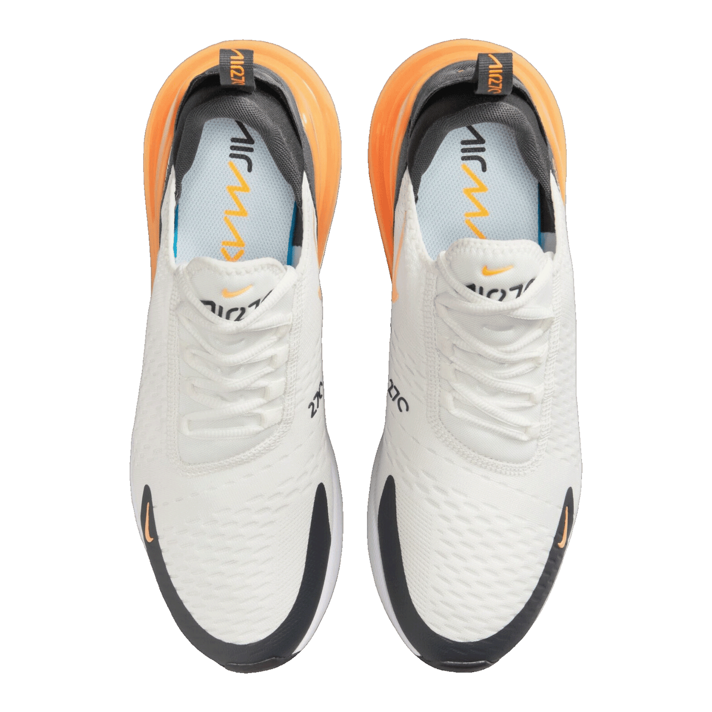 Nike Air Max 270 Summit White Anthracite White Laser Orange Oben AH8050-114