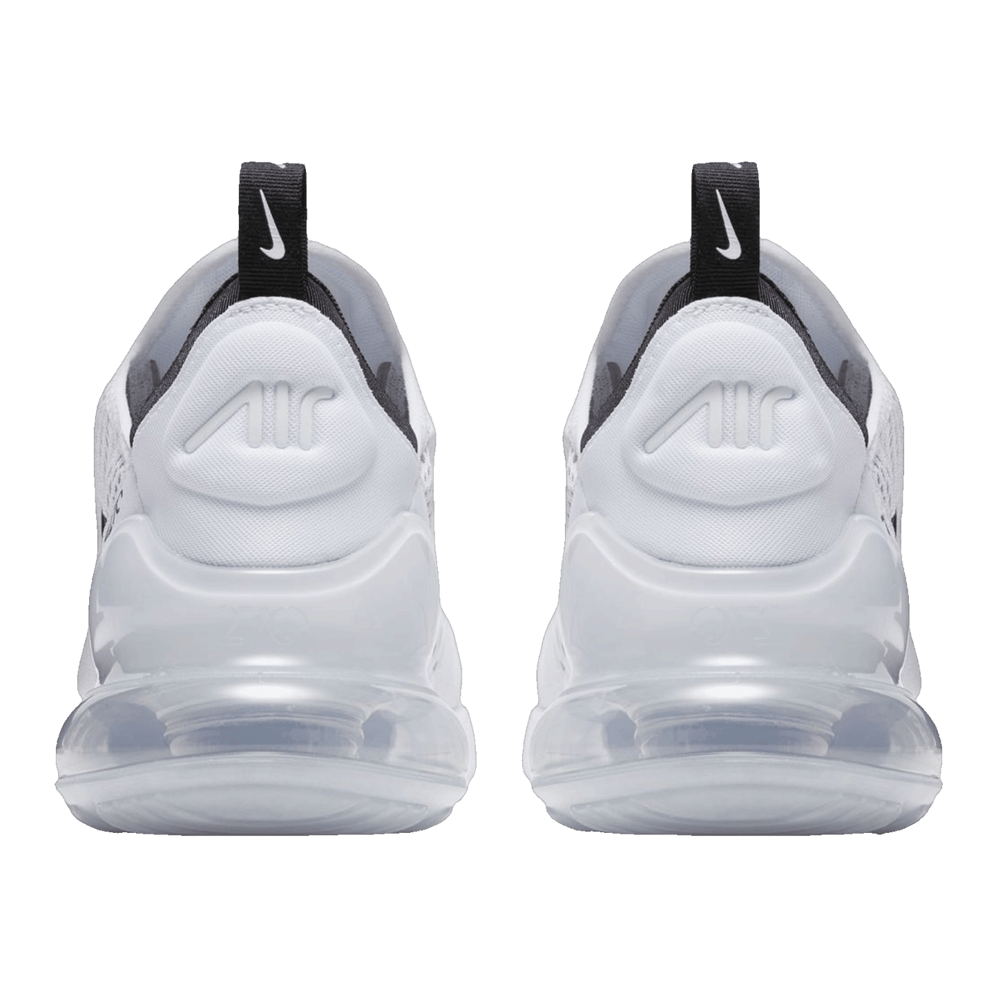 Nike Air Max 270 White Black Back AH8050-100