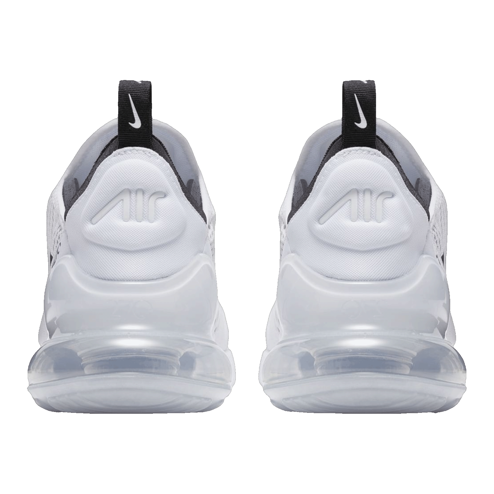 Nike Air Max 270 White Black Back AH8050-100