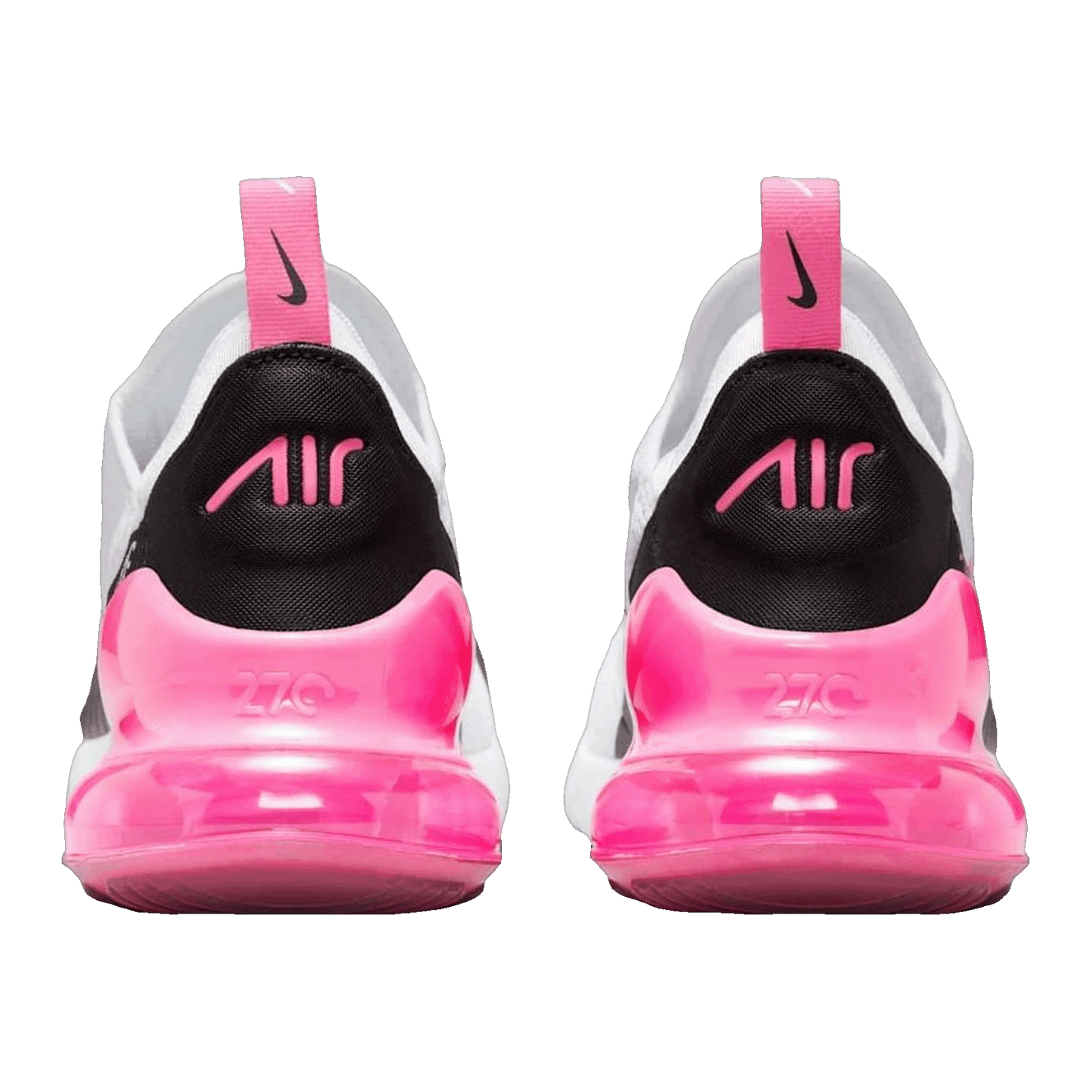 Nike Air Max 270 White Black Hyper Pink (W) Back AH6789-127