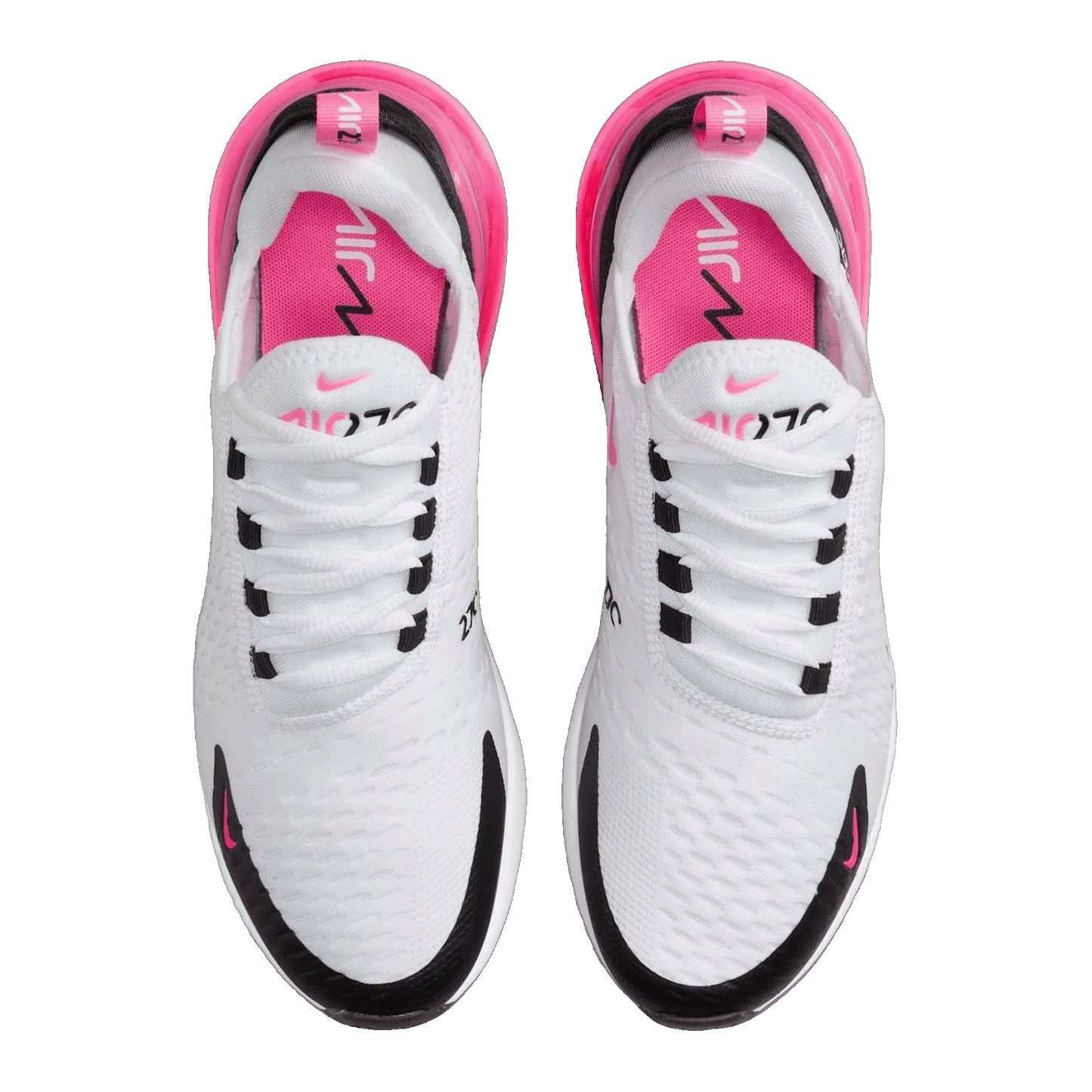 Nike Air Max 270 White Black Hyper Pink (W) Oben AH6789-127