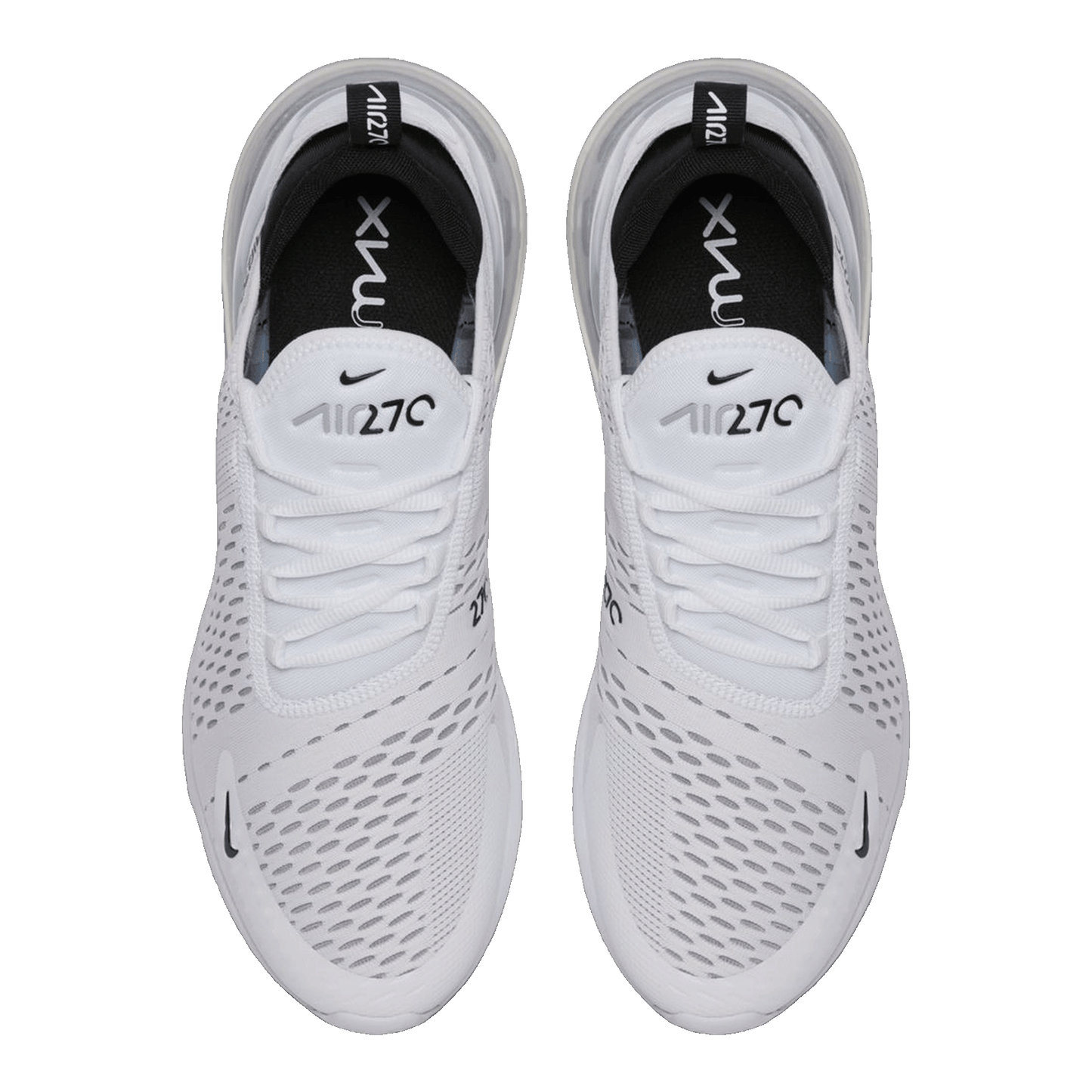 Nike Air Max 270 White Black Oben AH8050-100