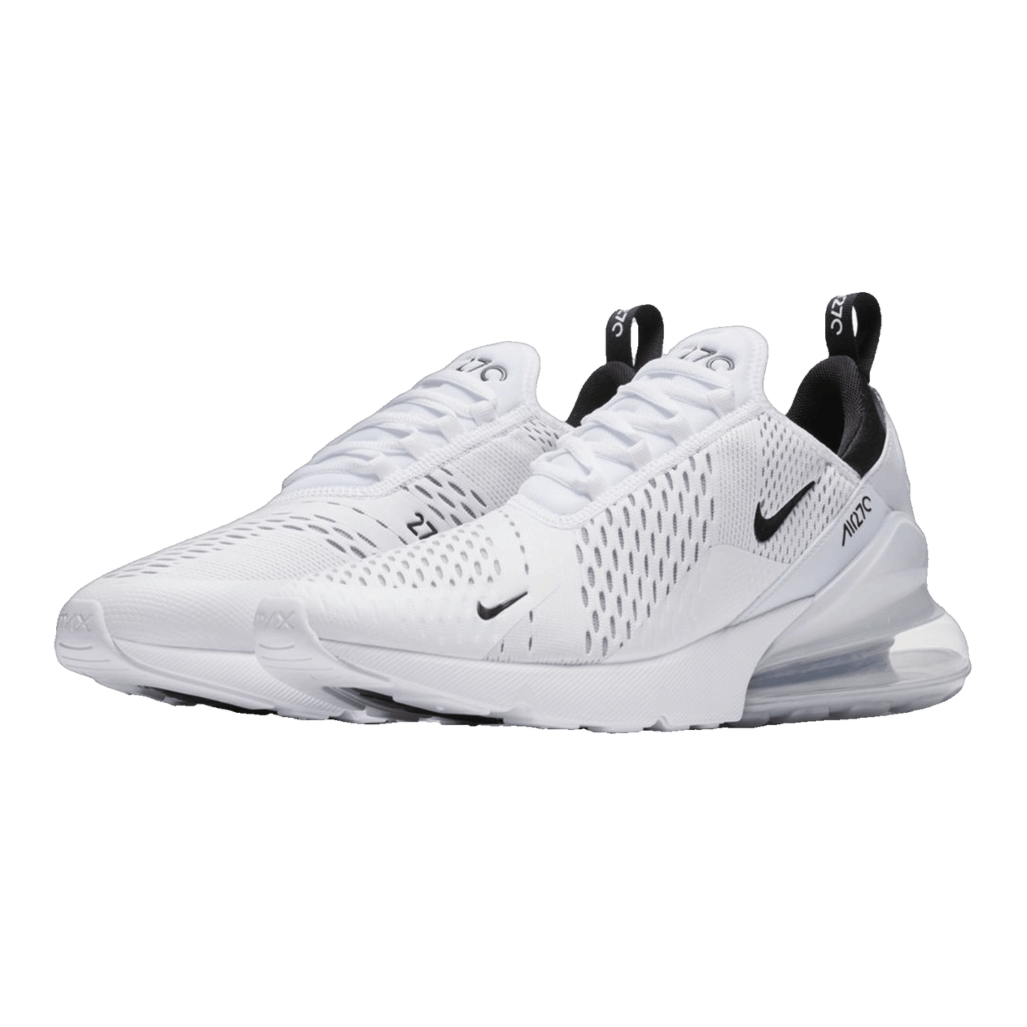 Nike Air Max 270 White Black Side AH8050-100