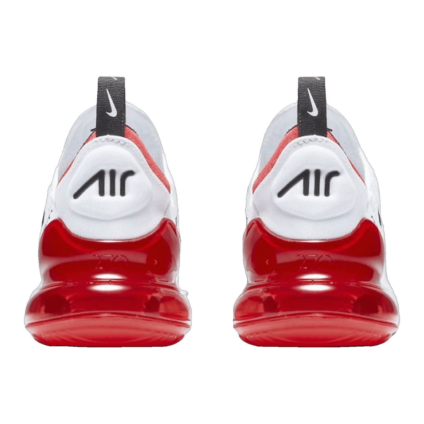 Nike Air Max 270 White Black University Red Back BV2523-100