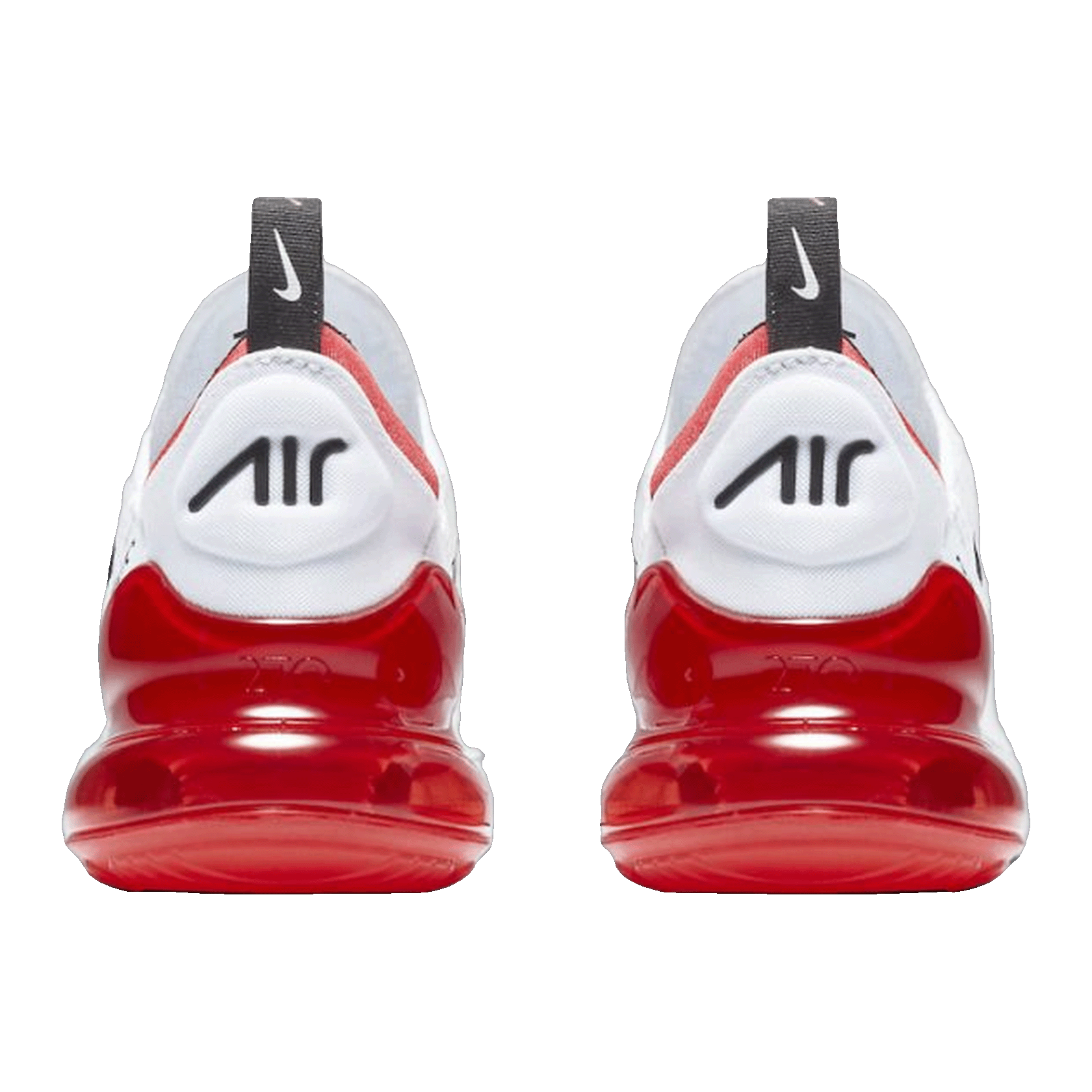 Nike Air Max 270 White Black University Red Back BV2523-100