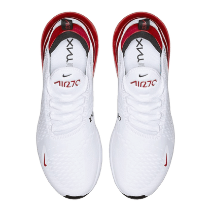 Nike Air Max 270 White Black University Red Oben BV2523-100