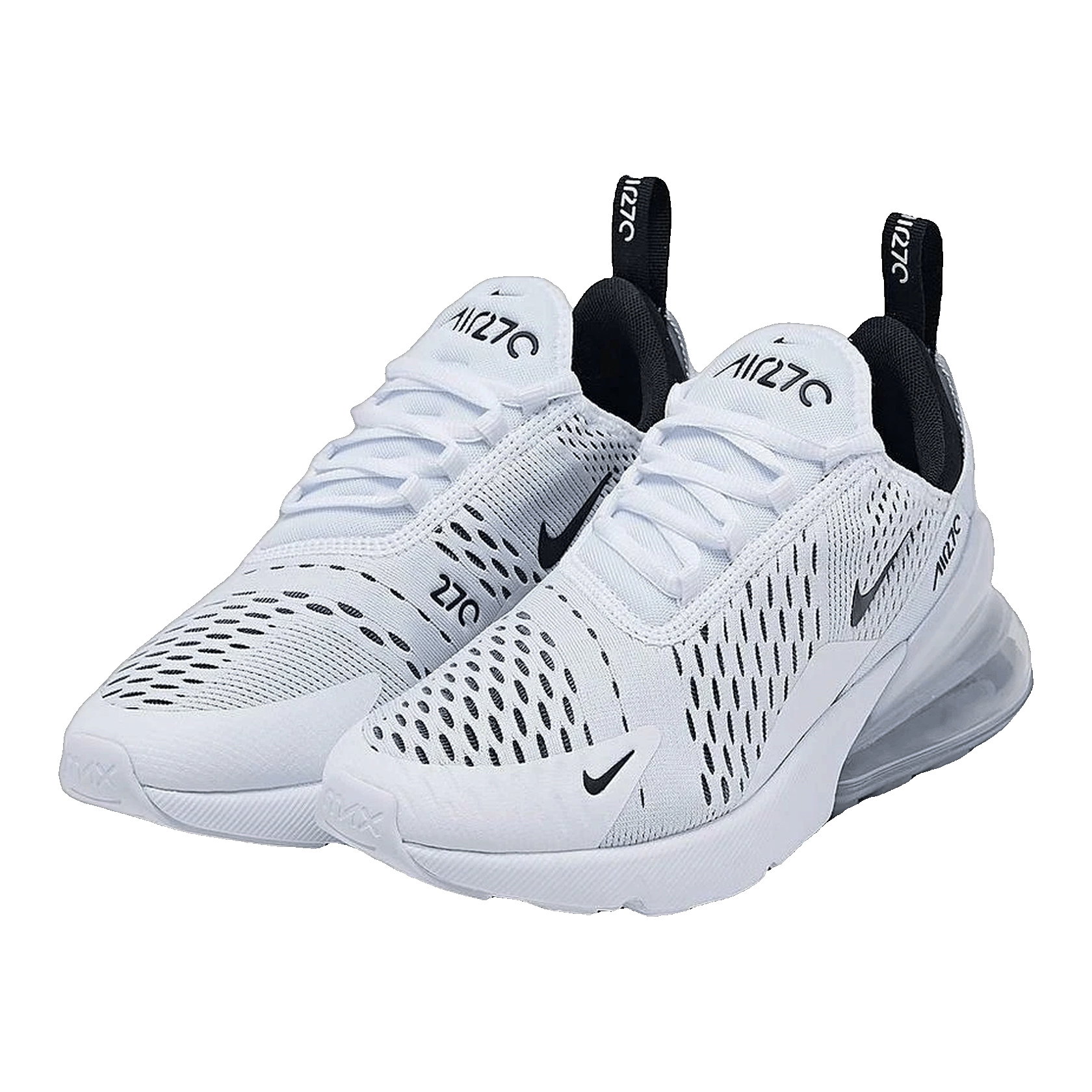 Nike Air Max 270 White Black (W) Side AH6789-100
