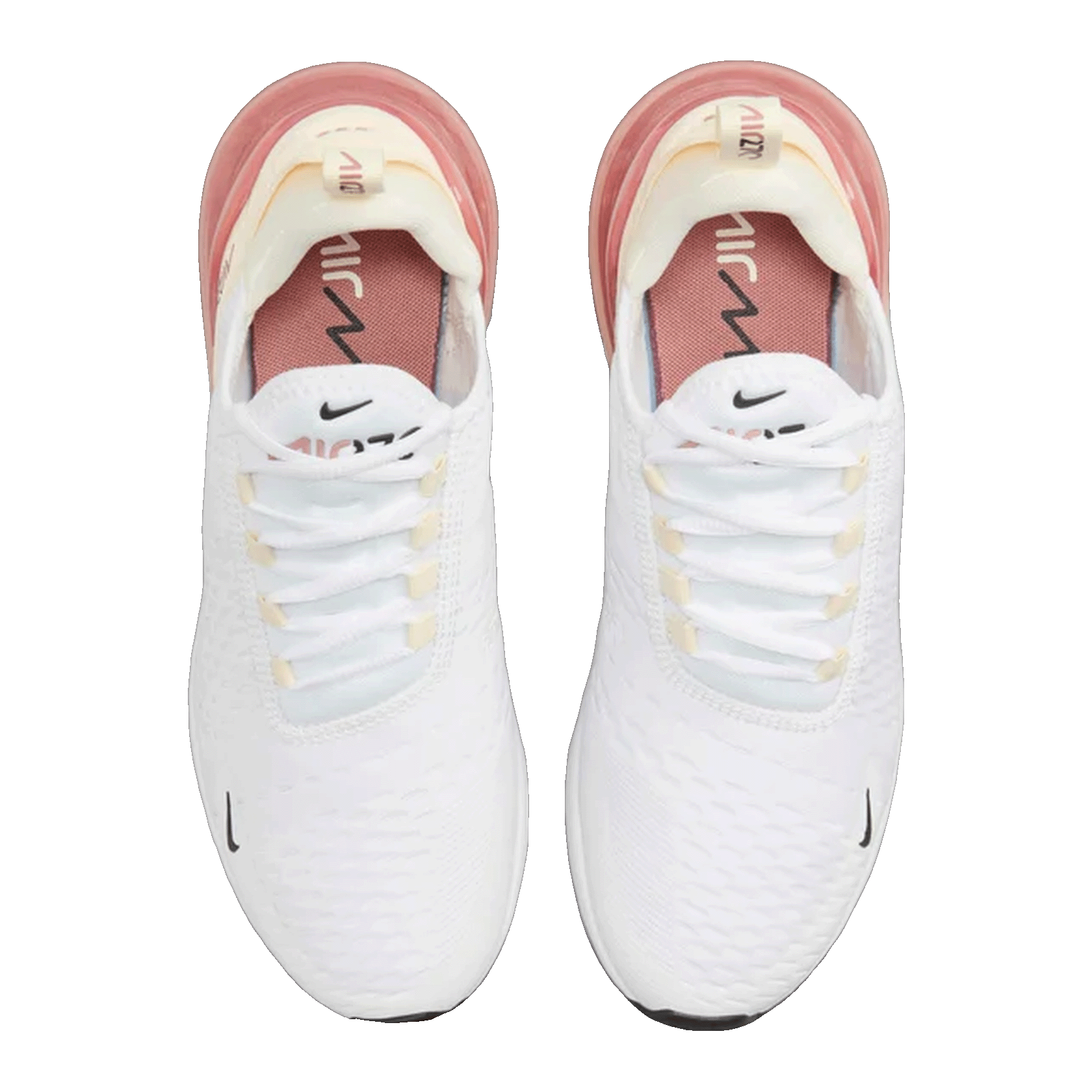 Nike Air Max 270 White Pale Ivory (W) Oben AH6789-123