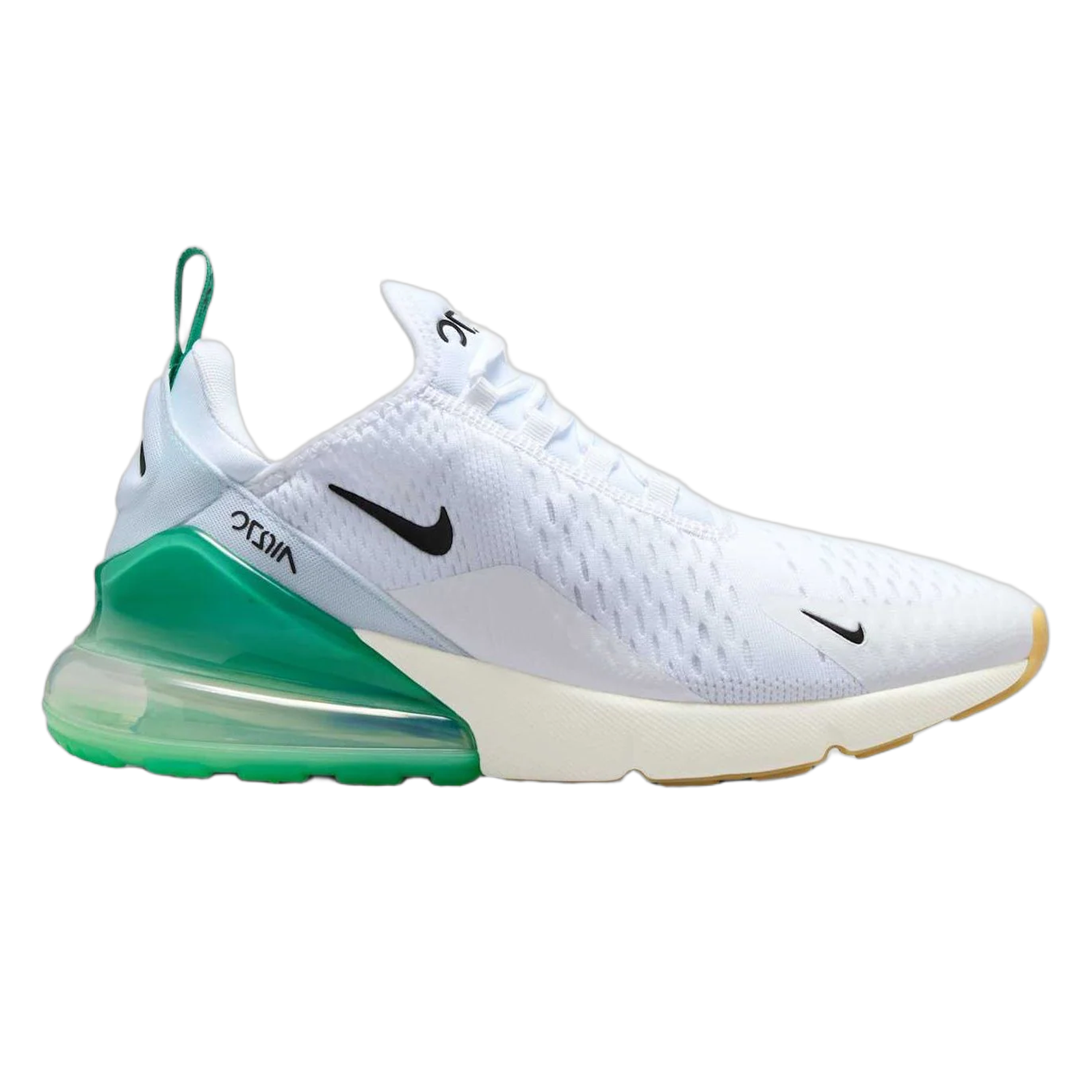 Nike Air Max 270 White Summit White Stadium Green Black (W) AH6789-125