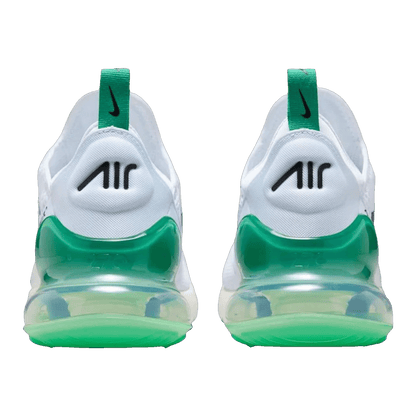 Nike Air Max 270 White Summit White Stadium Green Black (W) Back AH6789-125