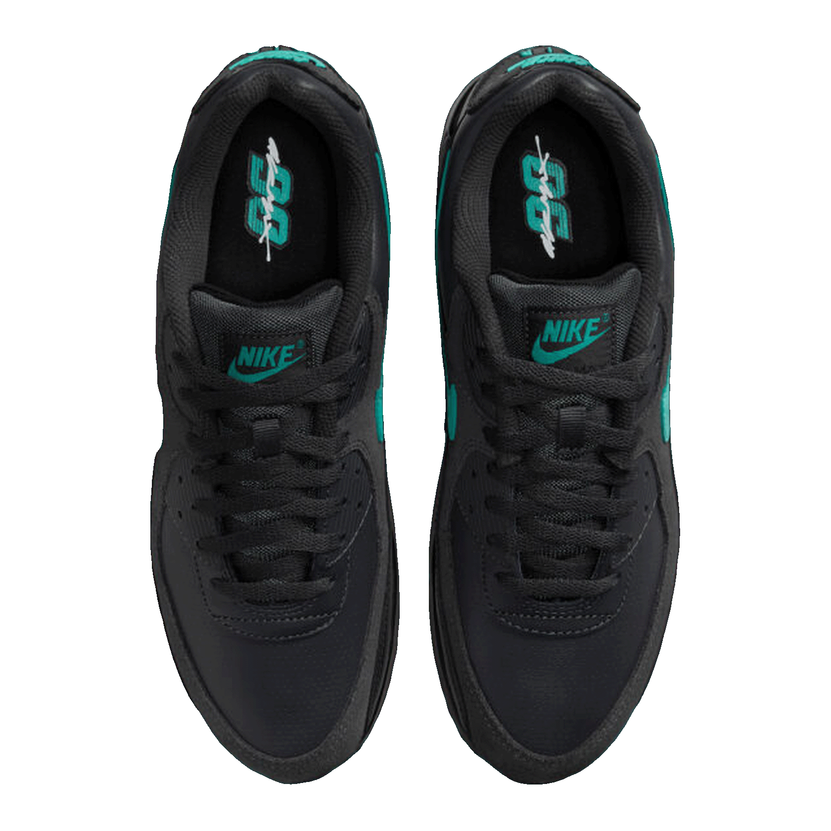 Nike Air Max 90 Black Clear Jade Oben IF0670-002
