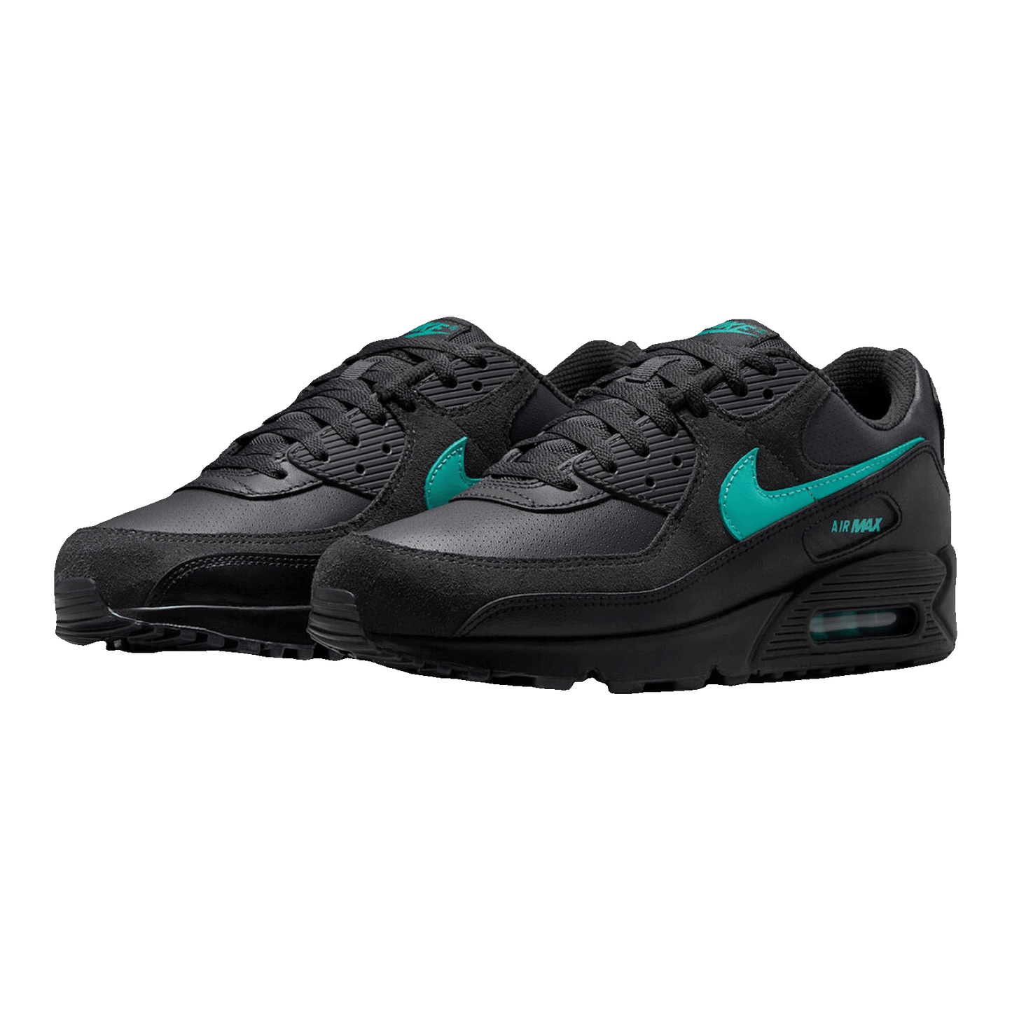 Nike Air Max 90 Black Clear Jade Side IF0670-002