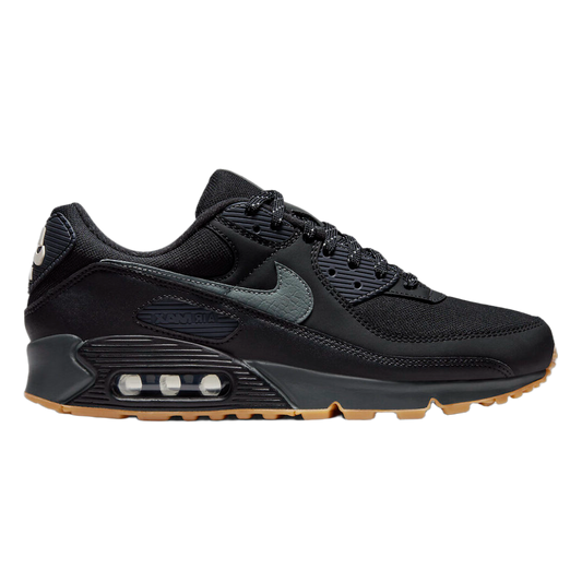 Nike Air Max 90 Black Smoke Grey Gum Reflective FV0387-001