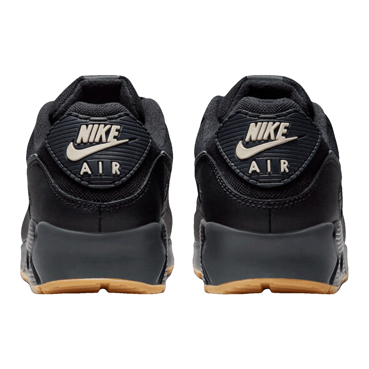 Nike Air Max 90 Black Smoke Grey Gum Reflective Back FV0387-001