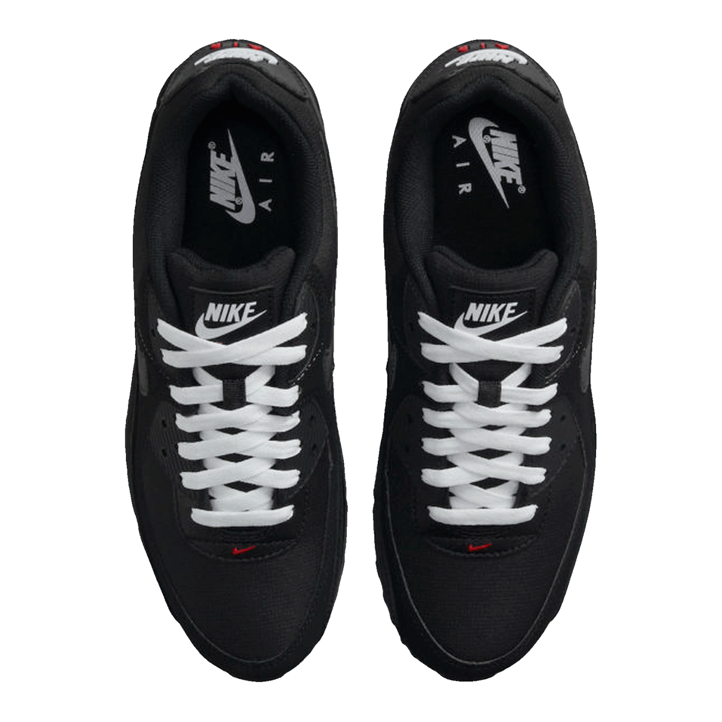 Nike Air Max 90 Black Sport Red Oben DC9388-002