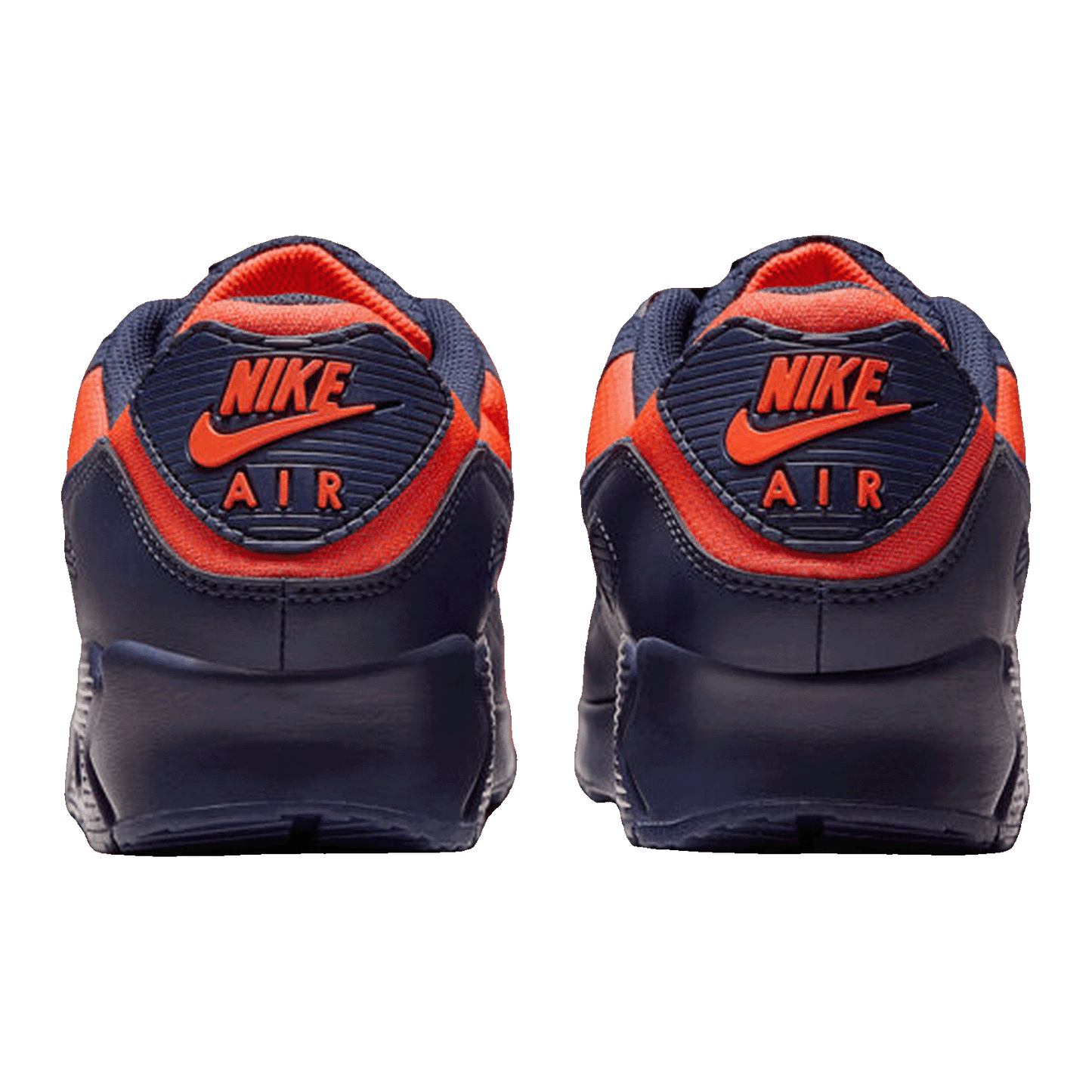 Nike Air Max 90 Blackened Blue Lemon Venom Hyper Crimson Gradient Back DM0029-700