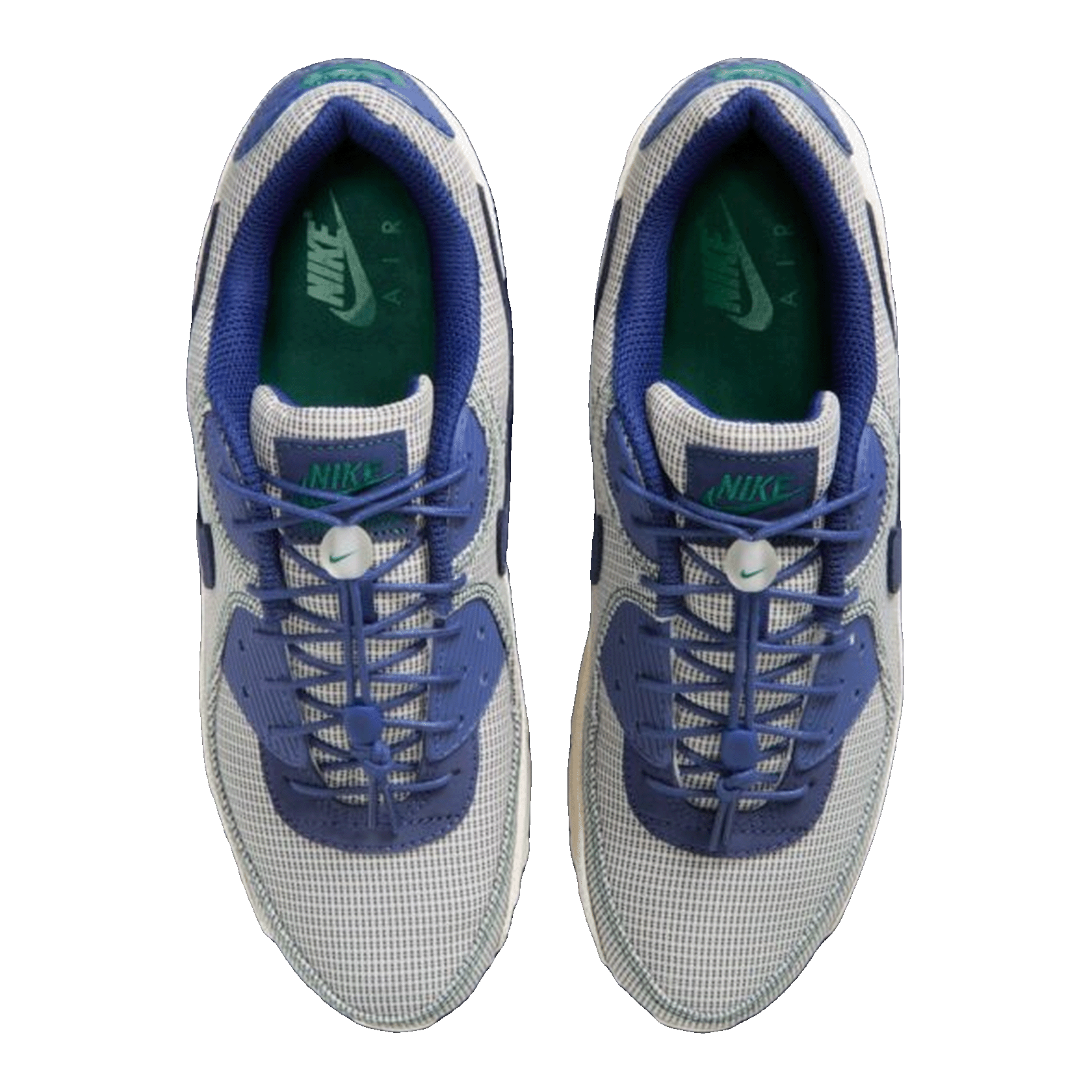 Nike Air Max 90 Coconut Milk Deep Royal Blue Oben IR1950-100