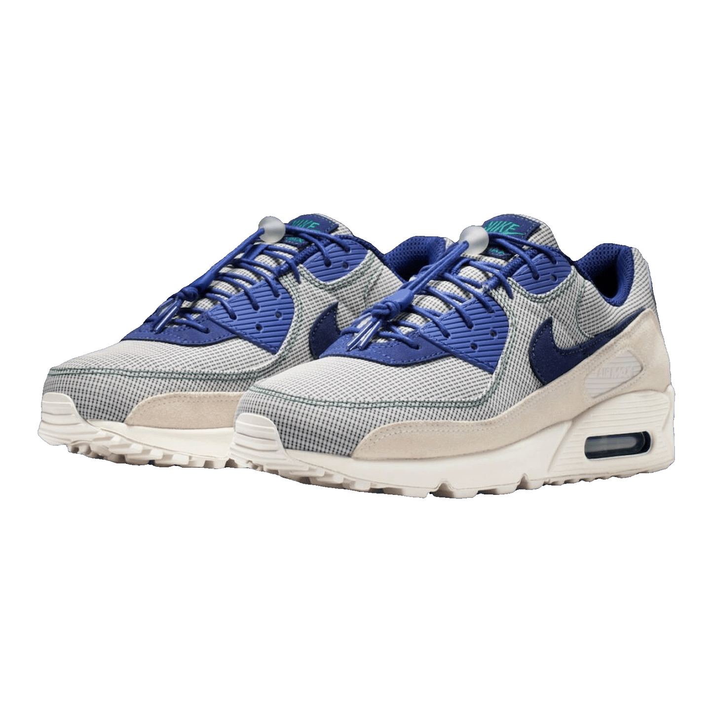Nike Air Max 90 Coconut Milk Deep Royal Blue Side IR1950-100