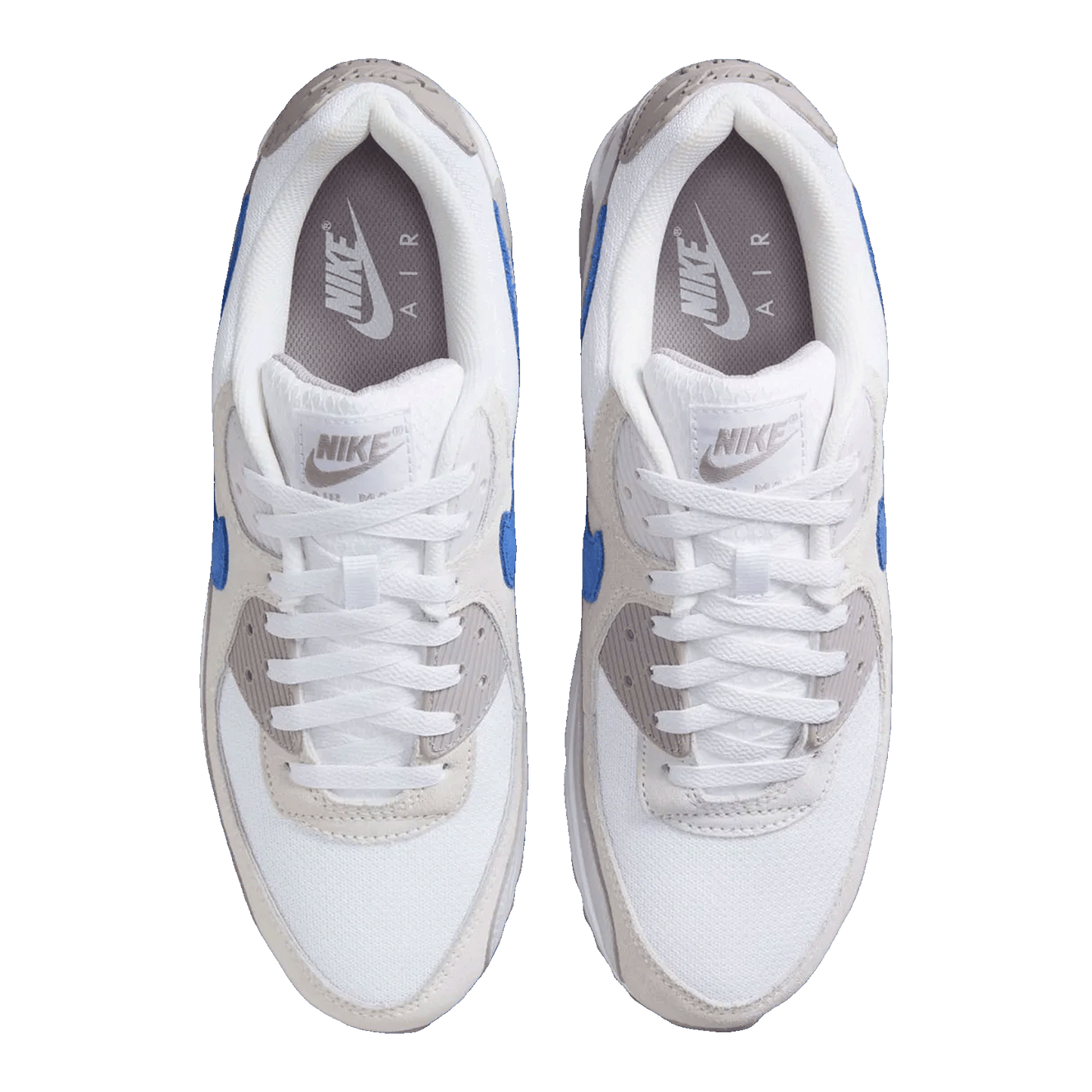Nike Air Max 90 College Grey Racer Blue Oben DM0029-110