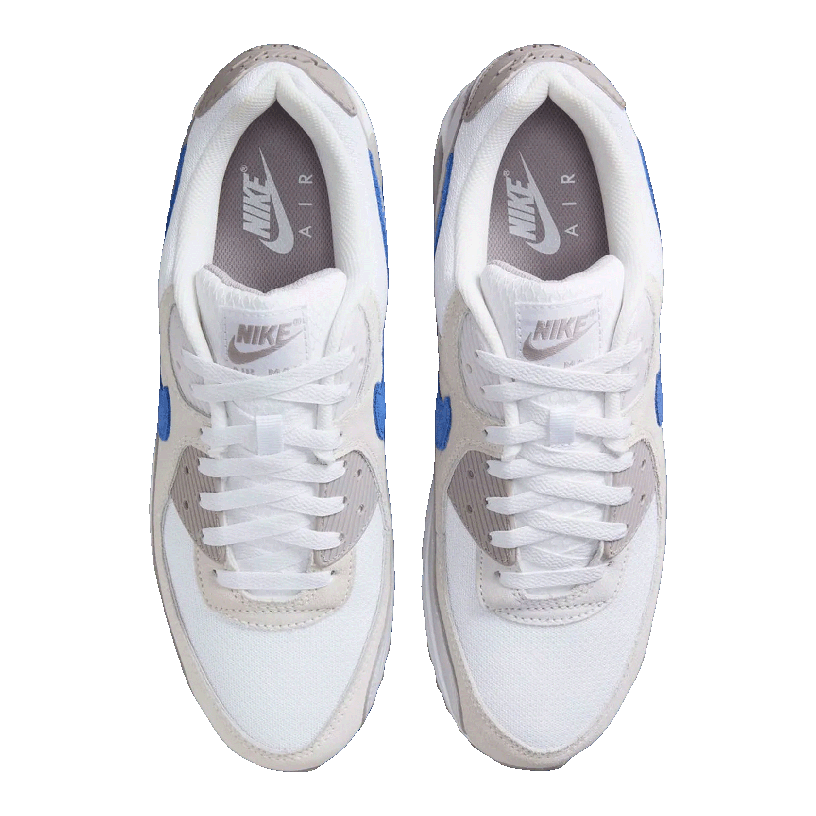 Nike Air Max 90 College Grey Racer Blue Oben DM0029-110