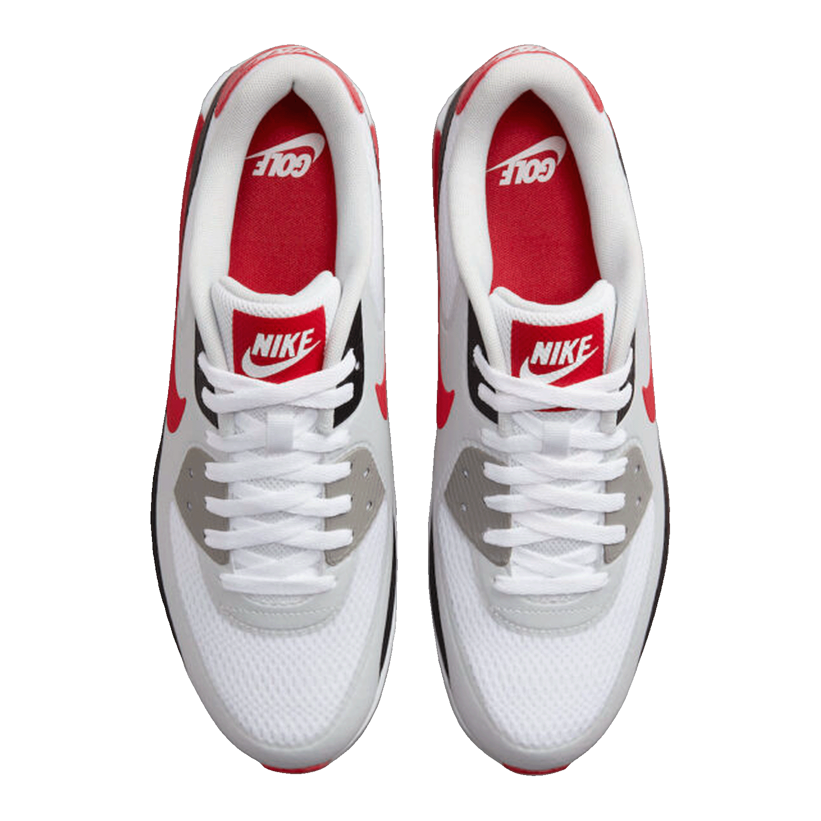 Nike Air Max 90 Golf White Black University Red Oben DX5999-162