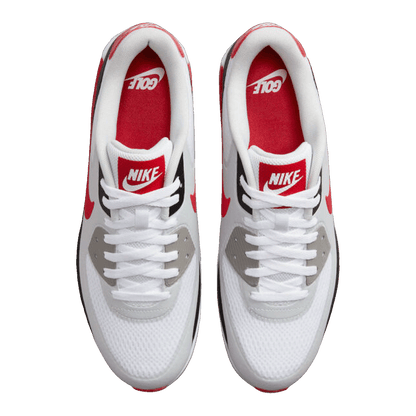 Nike Air Max 90 Golf White Black University Red Oben DX5999-162