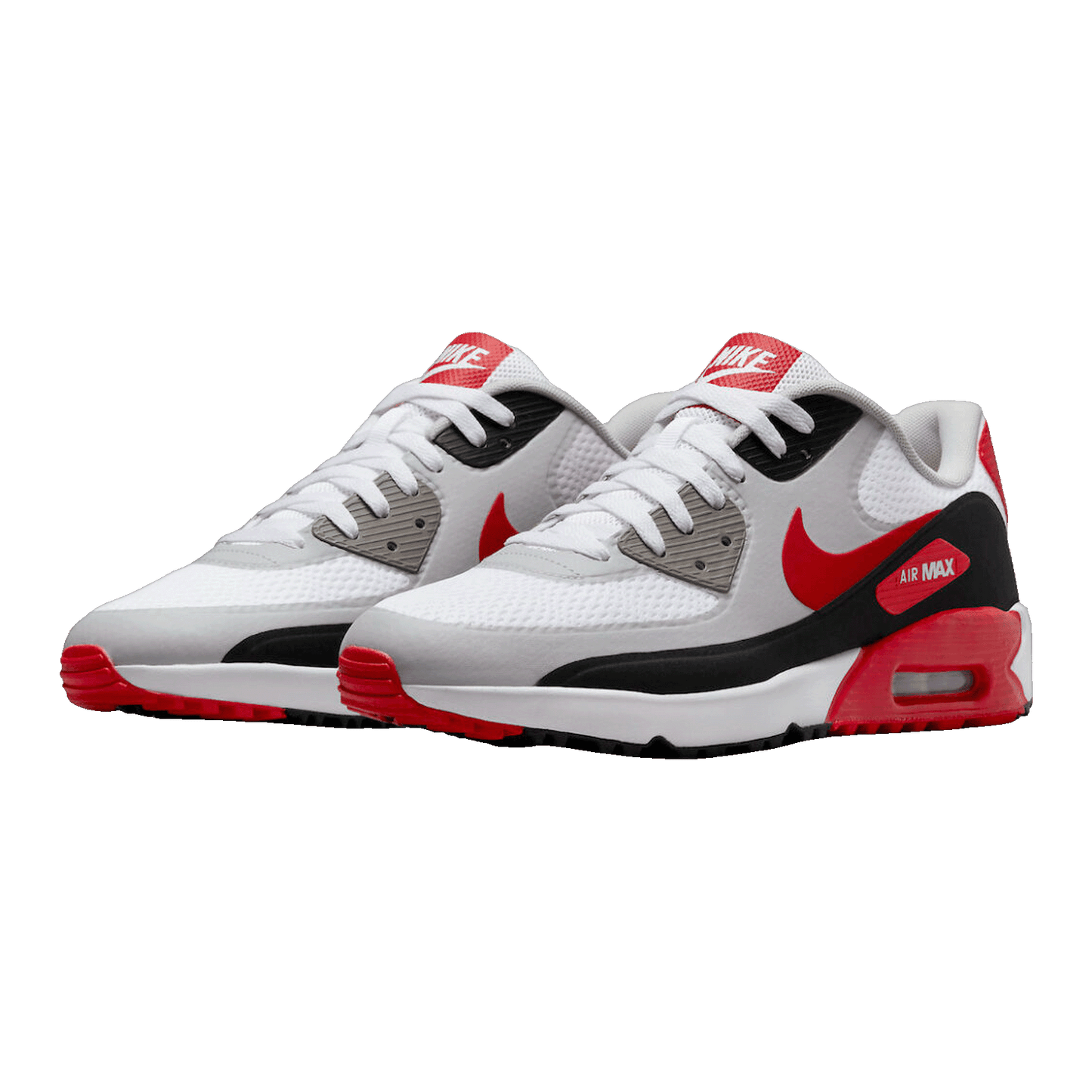 Nike Air Max 90 Golf White Black University Red Side DX5999-162