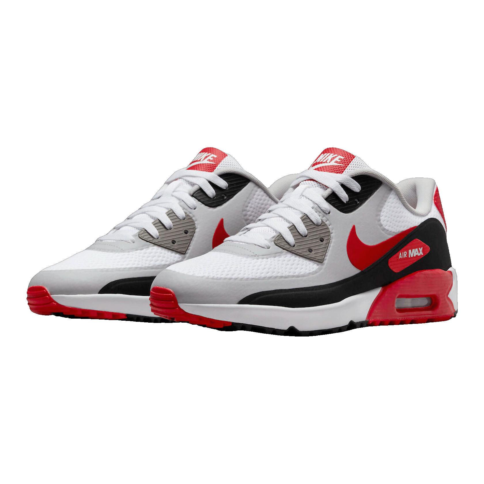Nike Air Max 90 Golf White Black University Red Side DX5999-162