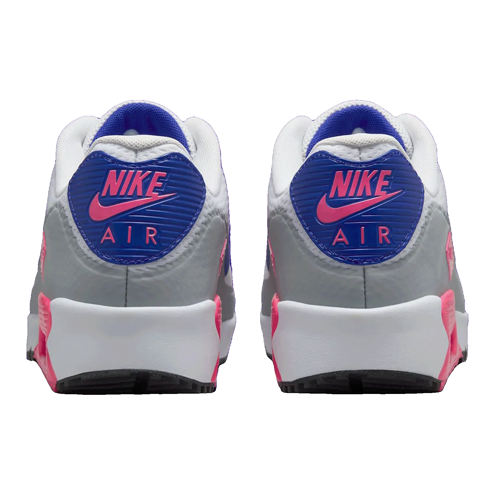 Nike Air Max 90 Golf White Laser Pink Concord Back HV9305-101