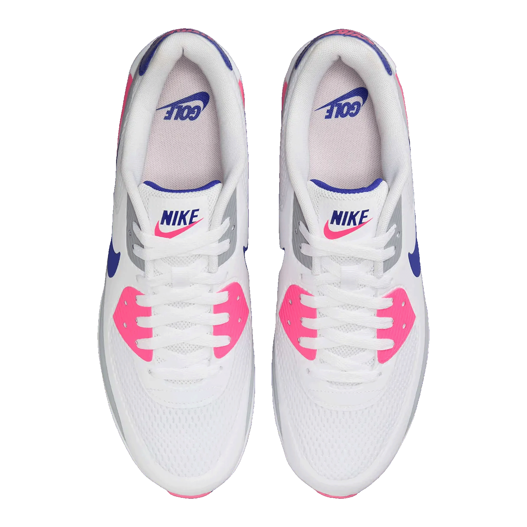 Nike Air Max 90 Golf White Laser Pink Concord Oben HV9305-101