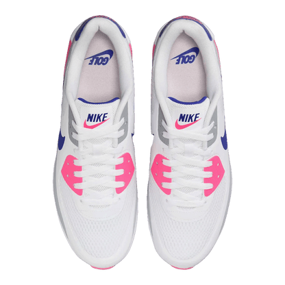 Nike Air Max 90 Golf White Laser Pink Concord Oben HV9305-101