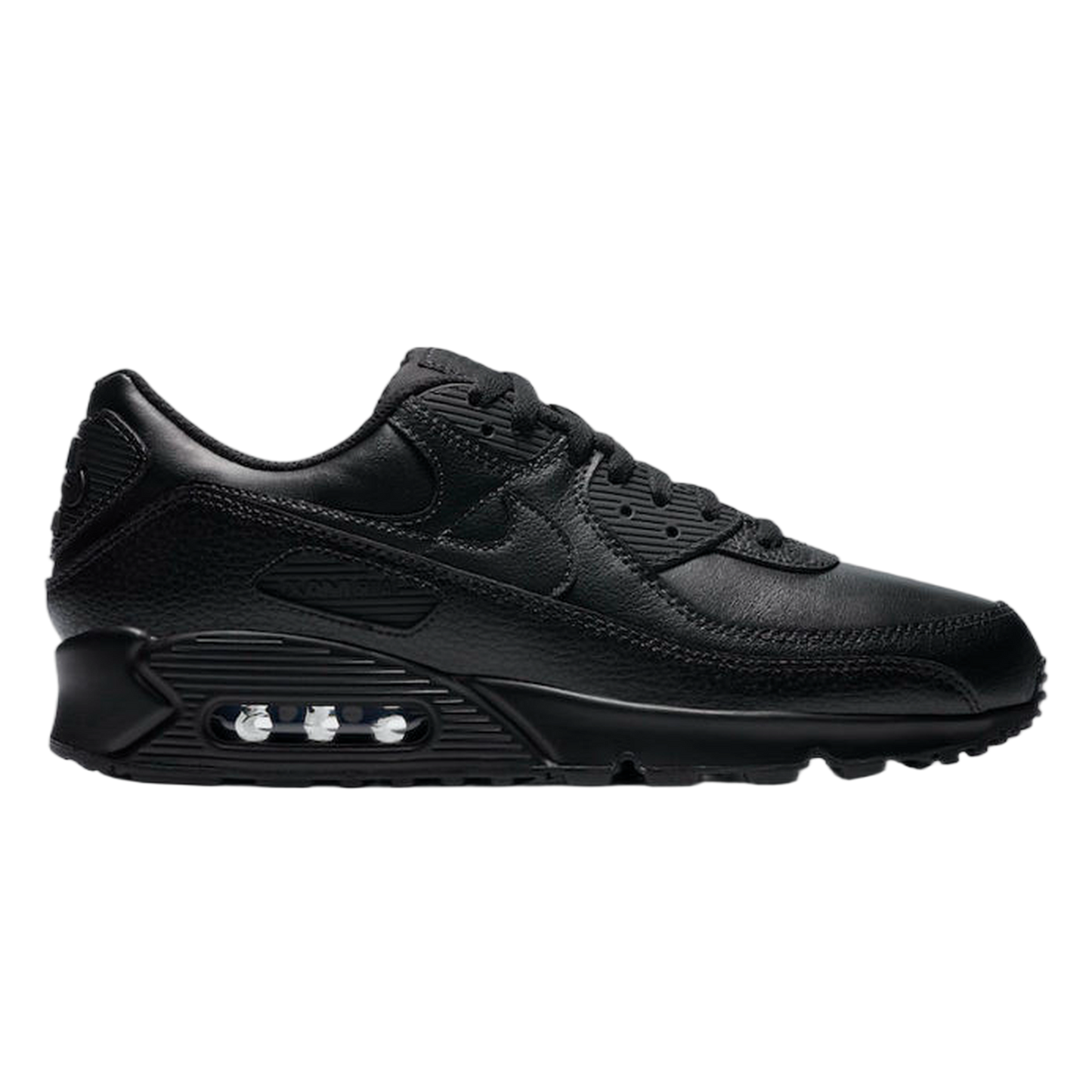 Nike Air Max 90 Leather Triple Black - CZ5594-001