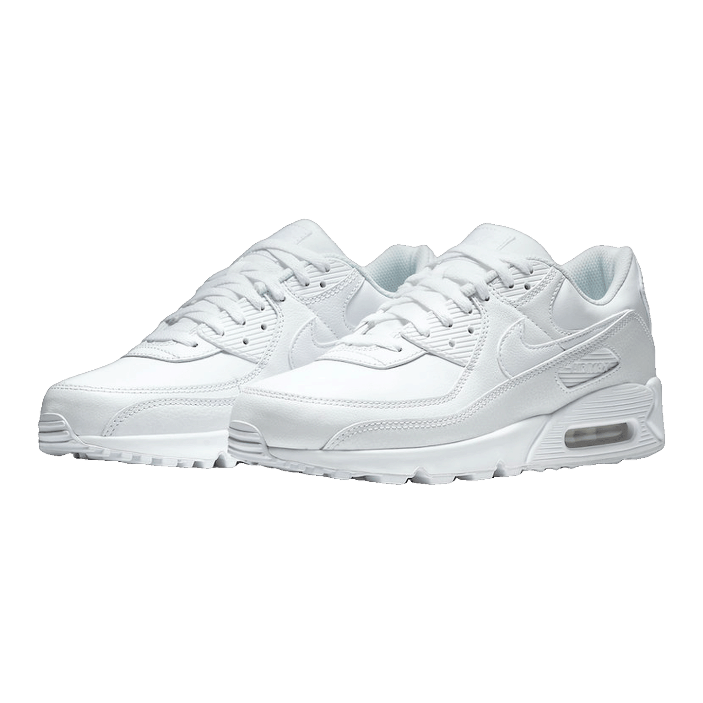 Nike Air Max 90 Leather Triple Black Side CZ5594-001