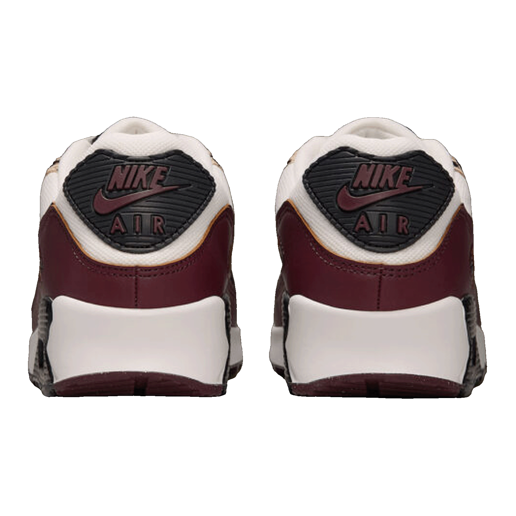 Nike Air Max 90 Leopard Burgundy (W) Back IF1619-102